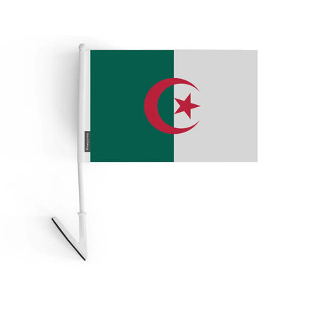 Drapeau adhésif algérie en polyester - pixelforma