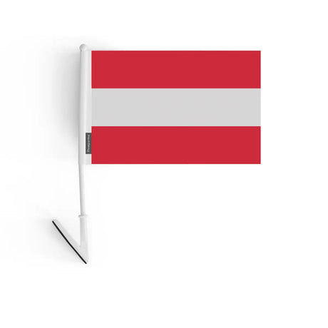 Drapeau adhésif autriche en polyester - pixelforma