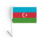 Drapeau adhésif azerbaïdjan en polyester - pixelforma