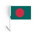 Drapeau adhésif bangladesh en polyester - pixelforma