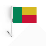 Drapeau adhésif bénin en polyester - pixelforma