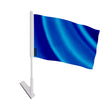 Drapeau adhésif bleu foncé polyester souple facile à coller