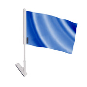 Drapeau adhésif bleu violet polyester souple facile à coller