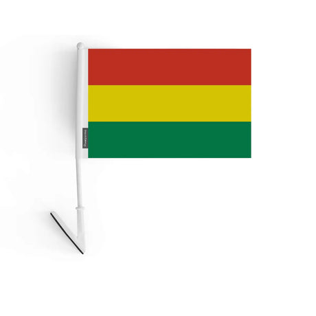 Drapeau adhésif bolivie en polyester - pixelforma
