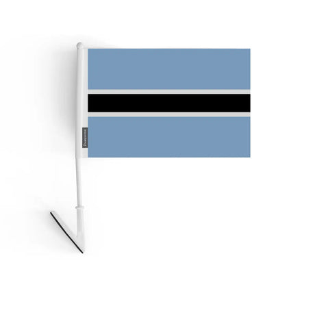 Drapeau adhésif botswana en polyester - pixelforma