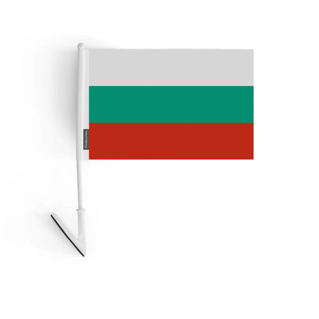 Drapeau adhésif bulgarie en polyester - pixelforma