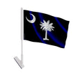 Drapeau adhésif caroline du sud en polyester souple facile
