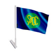 Drapeau adhésif communauté de développement d’afrique australe polyester