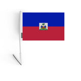 Drapeau adhésif d'Haïti en Polyester - Pixelforma 