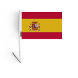 Drapeau adhésif espagne en polyester - pixelforma