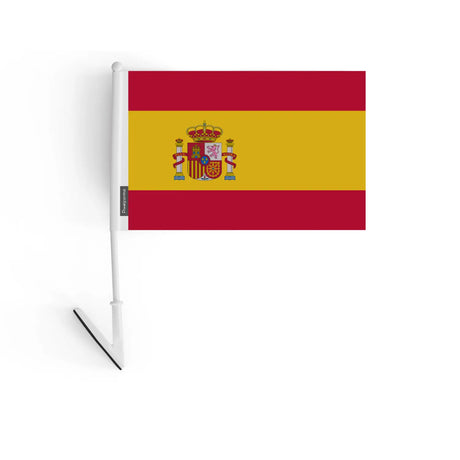 Drapeau adhésif espagne en polyester - pixelforma