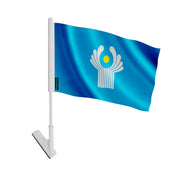 Drapeau adhésif états indépendants polyester souple vitrine