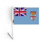 Drapeau adhésif fidji en polyester - pixelforma