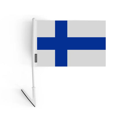 Drapeau adhésif finlande en polyester - pixelforma