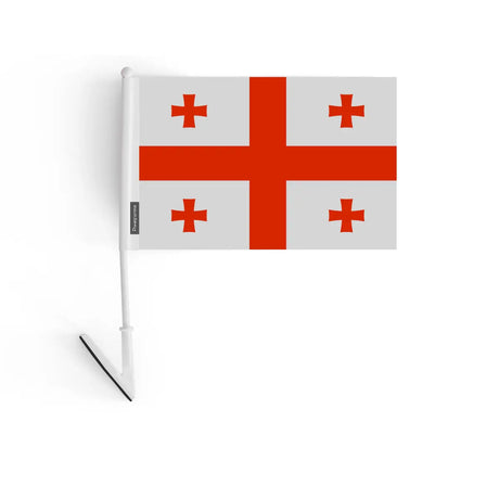 Drapeau adhésif géorgie en polyester - pixelforma