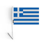 Drapeau adhésif grèce en polyester - pixelforma