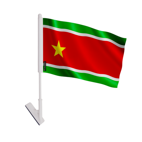 Drapeau adhésif guadeloupe en polyester - pixelforma