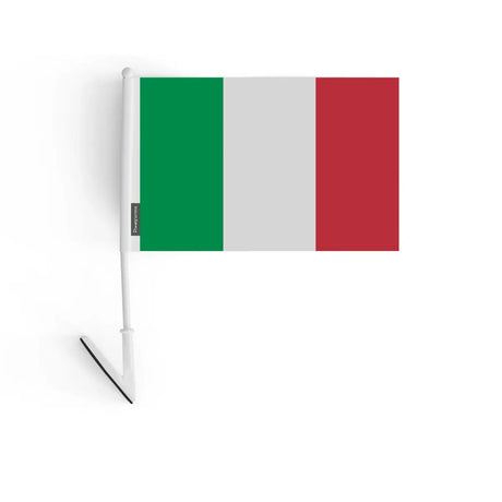 Drapeau adhésif italie en polyester - pixelforma