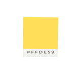 Drapeau adhésif jaune polyester souple facile à coller