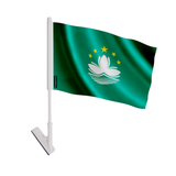 Drapeau adhésif macao en polyester - pixelforma