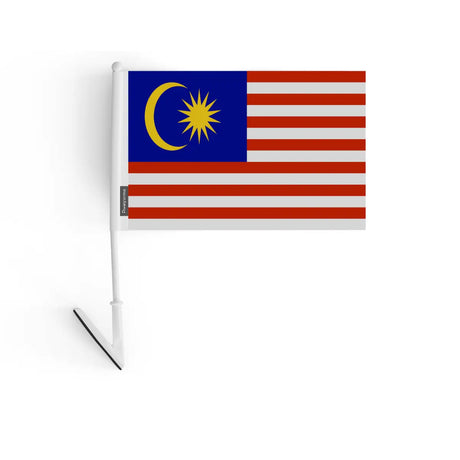 Drapeau adhésif malaisie en polyester - pixelforma