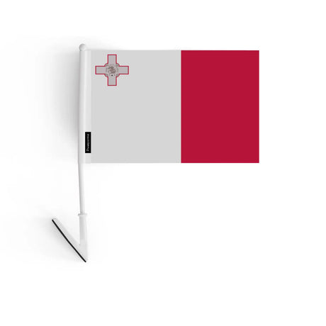 Drapeau adhésif malte en polyester - pixelforma
