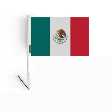 Drapeau adhésif mexique en polyester - pixelforma