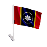 Drapeau adhésif mississippi en polyester - pixelforma