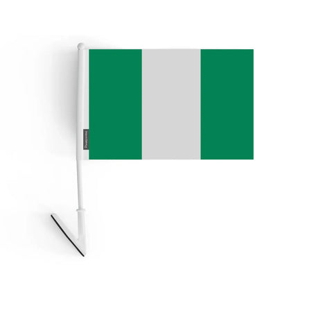 Drapeau adhésif nigeria en polyester - pixelforma