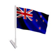 Drapeau adhésif nouvelle-zélande polyester facile à coller