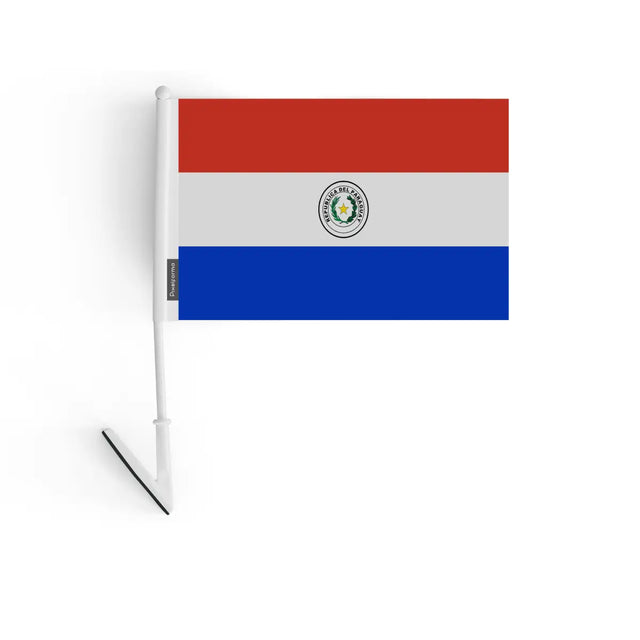 Drapeau adhésif Paraguay en Polyester - Pixelforma 