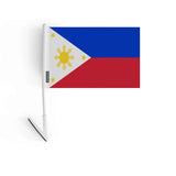 Drapeau adhésif philippines en polyester - pixelforma