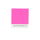Drapeau adhésif rose en polyester - pixelforma