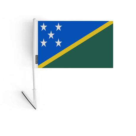 Drapeau adhésif salomon en polyester - pixelforma