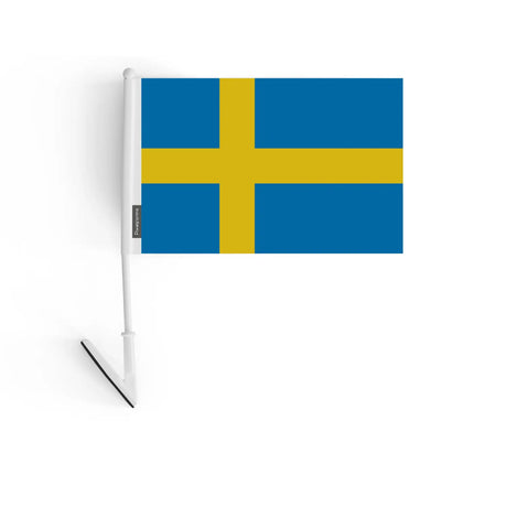 Drapeau adhésif suède en polyester - pixelforma
