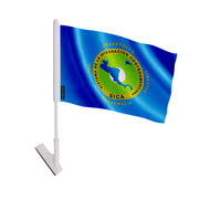 Drapeau adhésif système d’intégration polyester à coller