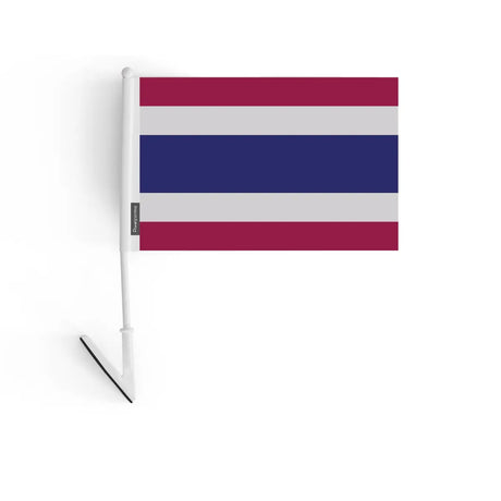 Drapeau adhésif thaïlande en polyester - pixelforma