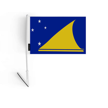 Drapeau adhésif tokelau en polyester - pixelforma