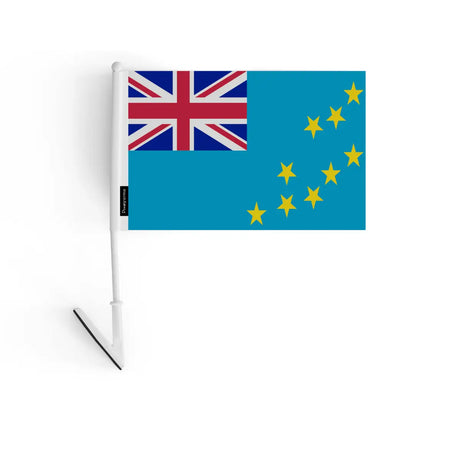 Drapeau adhésif tuvalu en polyester - pixelforma