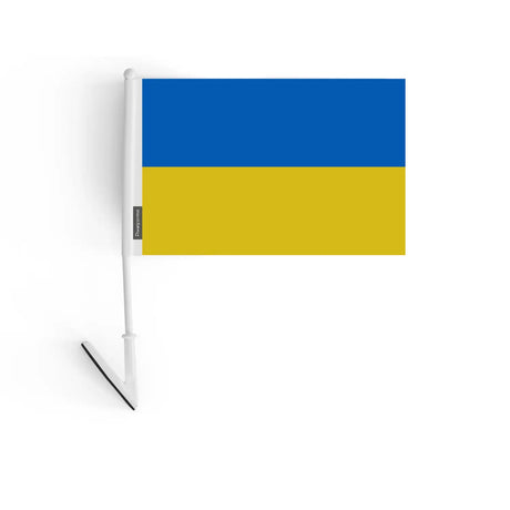 Drapeau adhésif ukraine en polyester - pixelforma