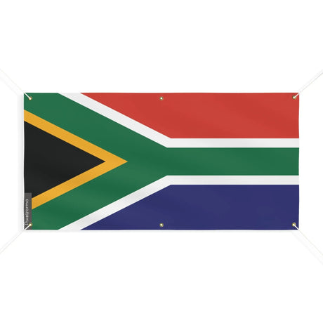 Drapeau afrique du sud polyester résistant aux intempéries