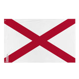 Drapeau alabama polyester résistant avec œillets à gauche