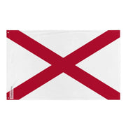 Drapeau alabama polyester résistant avec œillets à gauche