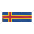 Drapeau åland polyester résistant aux intempéries 8 œillets