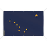 Drapeau Alaska 10 Oeillets en Plusieurs Tailles (S)