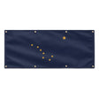 Drapeau alaska polyester résistant aux intempéries œillets