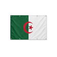 Drapeau de l'Algérie format S en polyester avec dix œillets