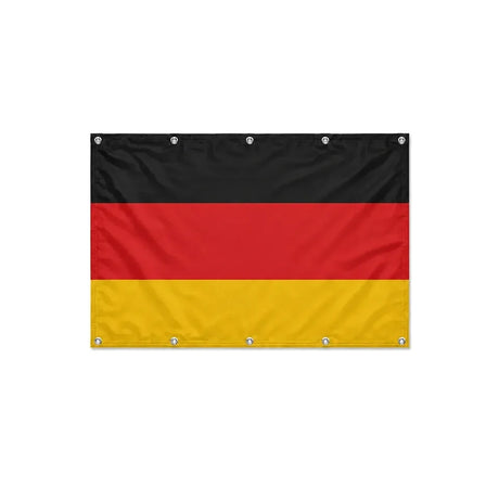 Drapeau de l'Allemagne format S en polyester avec dix œillets