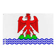 Drapeau alpes-maritimes polyester résistant double ourlet