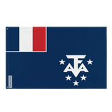 Drapeau antarctique françaises officiel plusieurs tailles en polyester - pixelforma